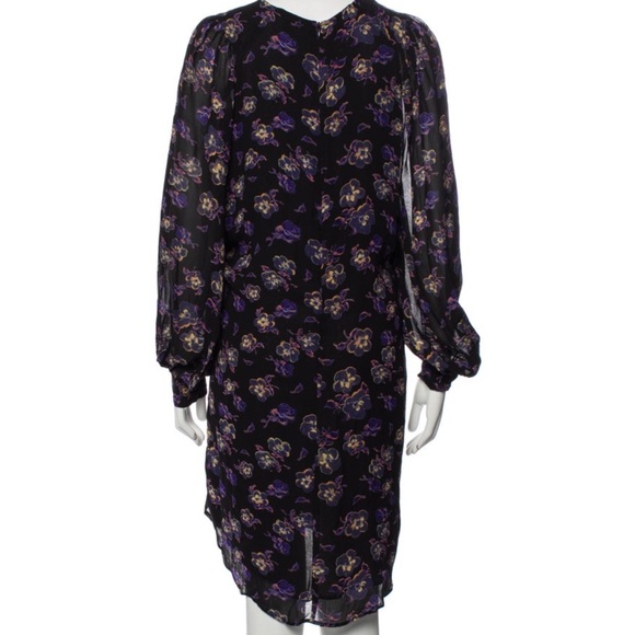 like-new GANNI Moody Floral Shift dress - Picture 4 of 4